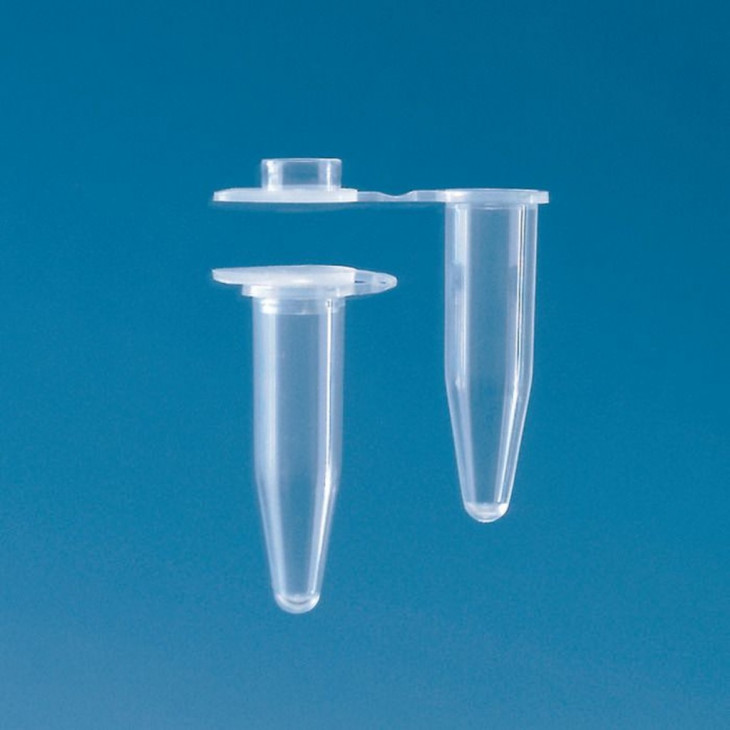 MICROTUBE PCR EN PP CAP.0,2ML INCOLORE & CAP.PLAT - P.1000