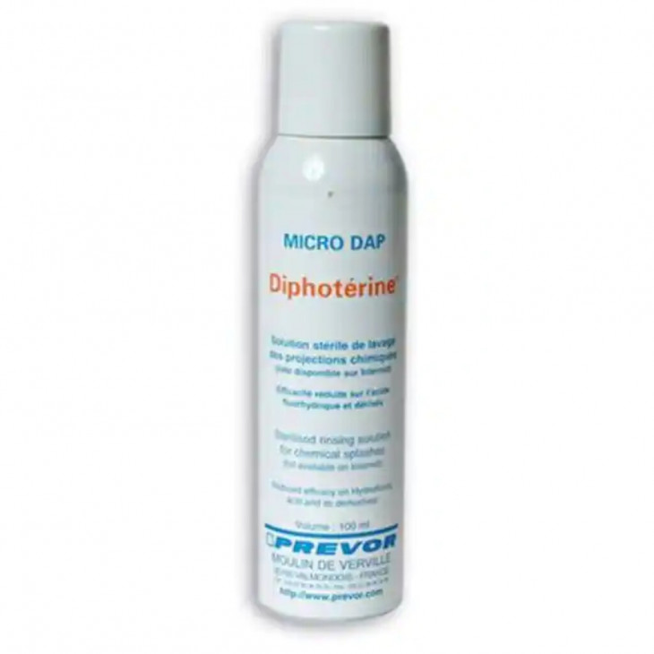 MICRO DAP PREVOR DIPHOTERINE CONTRE ACIDES ET BASES 106ML