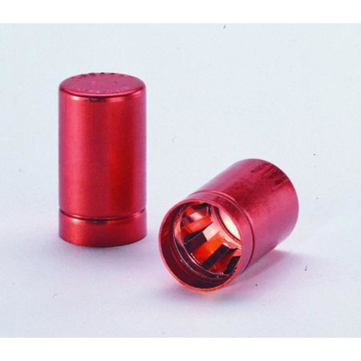 CAPSULE LABO-CAP 19MM ROUGE SANS POIGNEE - PACK 100