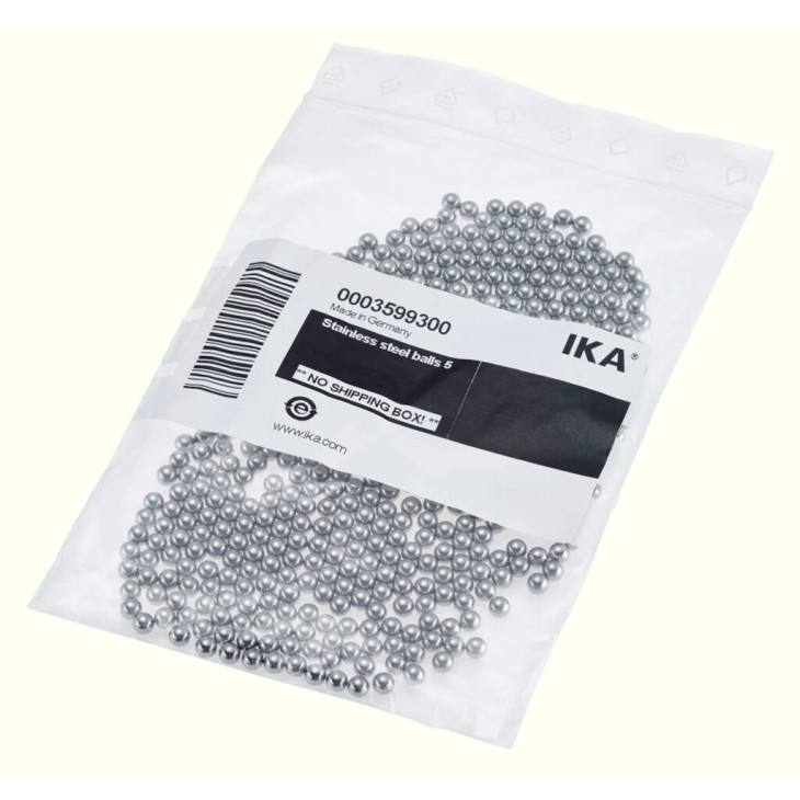 BILLES EN ACIER INOX POUR TUBE BMT D.5MM - 250G