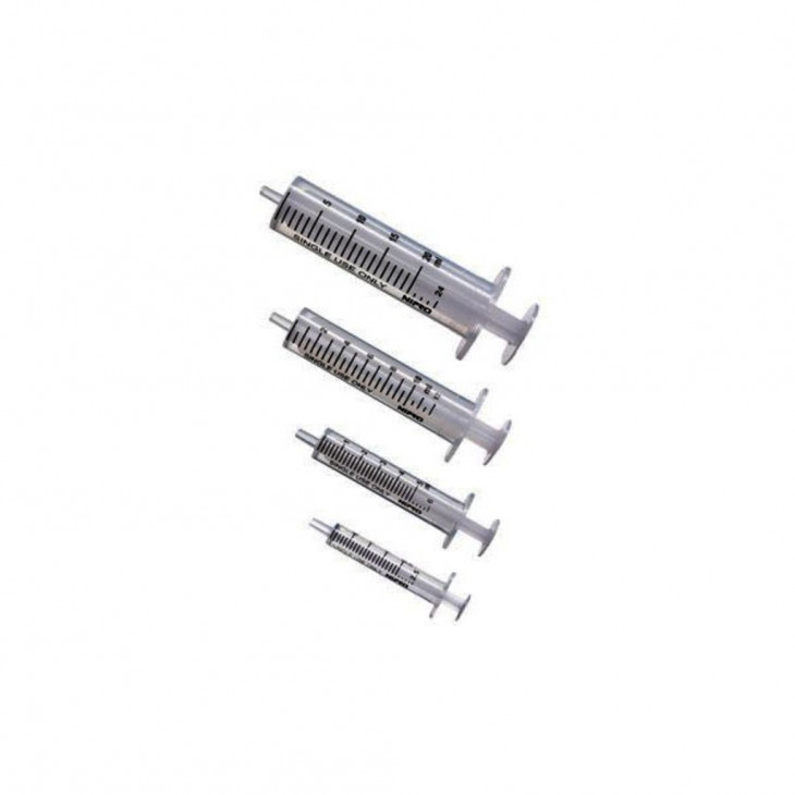 SERINGUE STERILE 2 PIECES 2ML LUER CENTRE X100