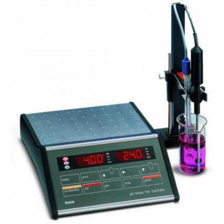 PH-METRE DE PAILLASSE KNICK 765 COMPLET AVEC SONDE PT1000