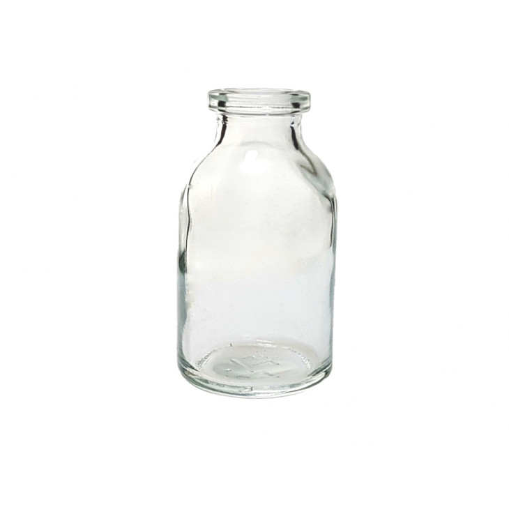 FLACON ANTIBIOTIQUE VERRE BLANC 24 ML PACKDE 252