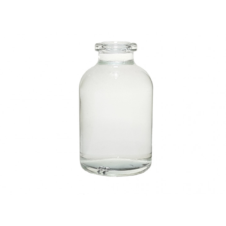 FLACON ANTIBIOTIQUE VERRE BLANC 50 ML  PACK DE 130