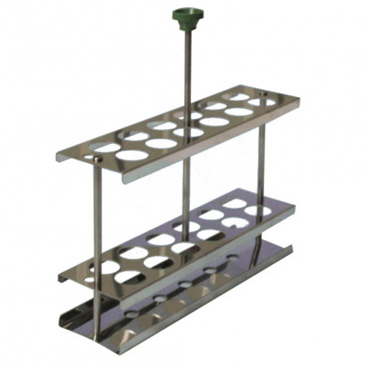 PORTOIR INOX 12 BUTYS POUR BAIN-MARIE ATL MODELE BU 6L