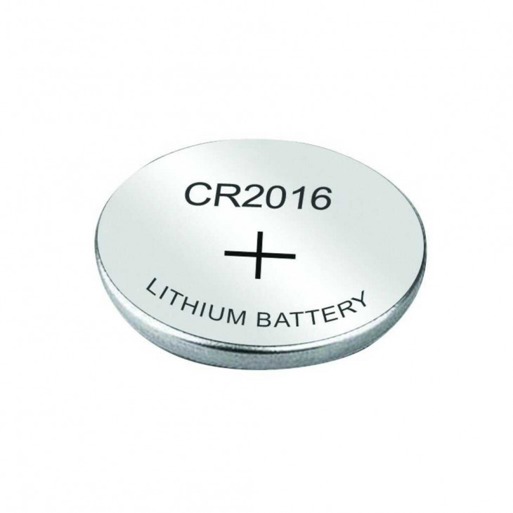 PILE BOUTON CR2016 LITHIUM - DIOXYDE DE MANGANESE 3V