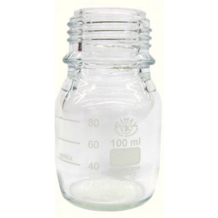 FLACON 100ML VERRE CLAIR ANKOM 7119