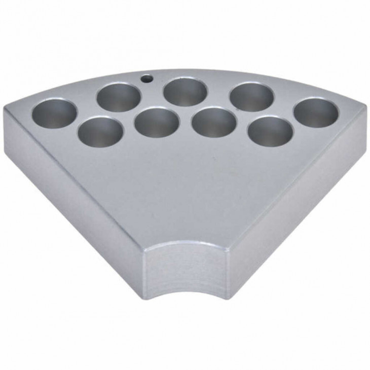 BLOC SECTIONNEL - FIOLES 12MM POUR AGITATEUR OHAUS GUARDIAN