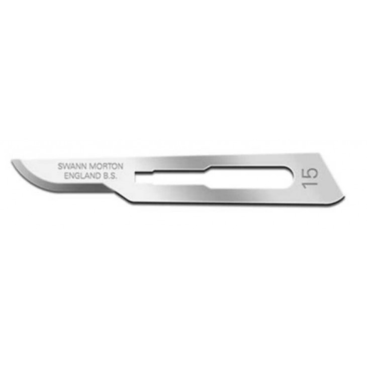 LAMES NON STERILES EN ACIER AU CARBONE N'12 SWANN -PACK X100