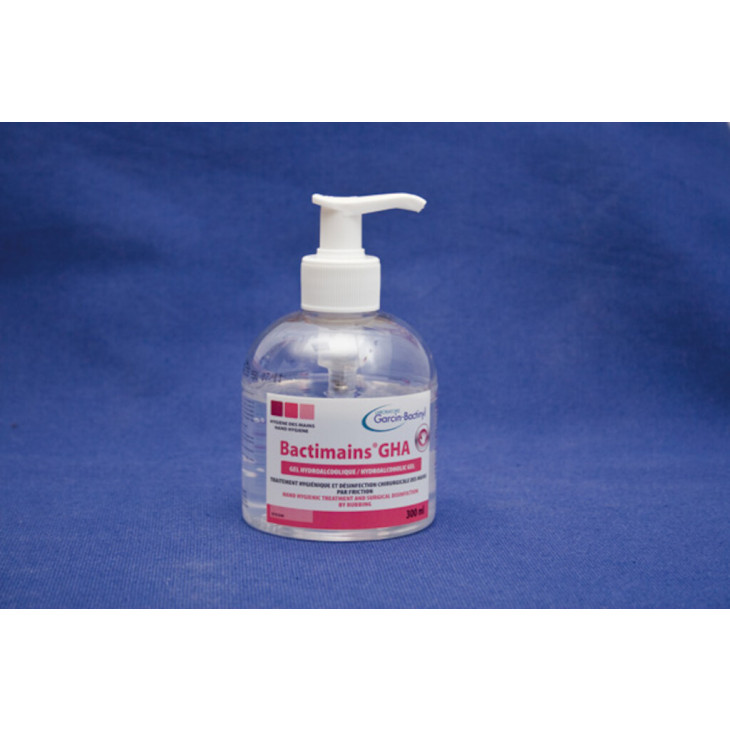 BACTIMAINS GHA AVEC POMPE DOSEUSE - FLACON 300ML