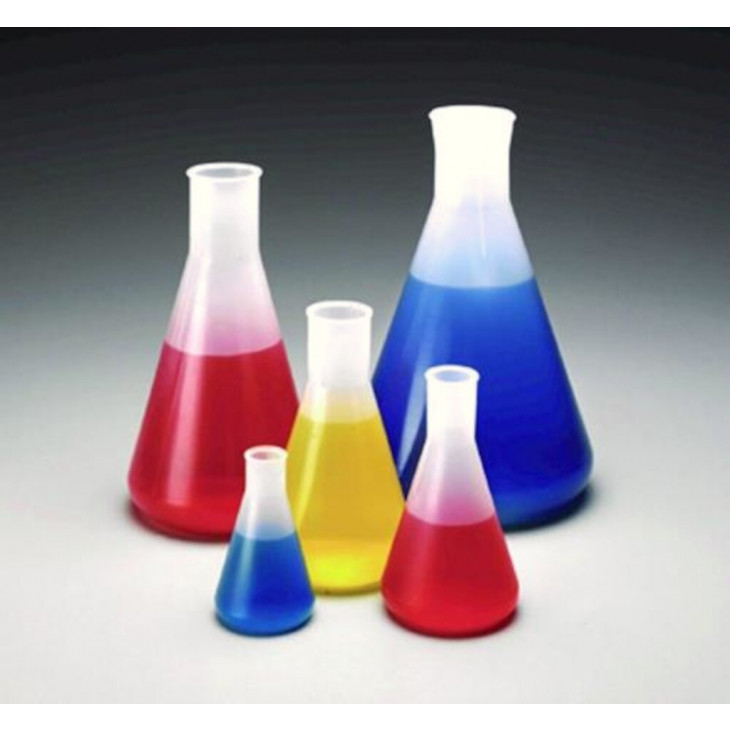 ERLENMEYER EN PP NALGENE SANS BOUCHON CAPACITE 250ML-PACK 6