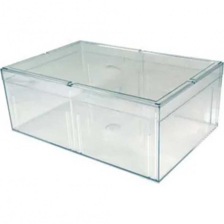 BOITE RANGEMENT TRANSPARENTE & COUVERCLE D.360X240X140MM