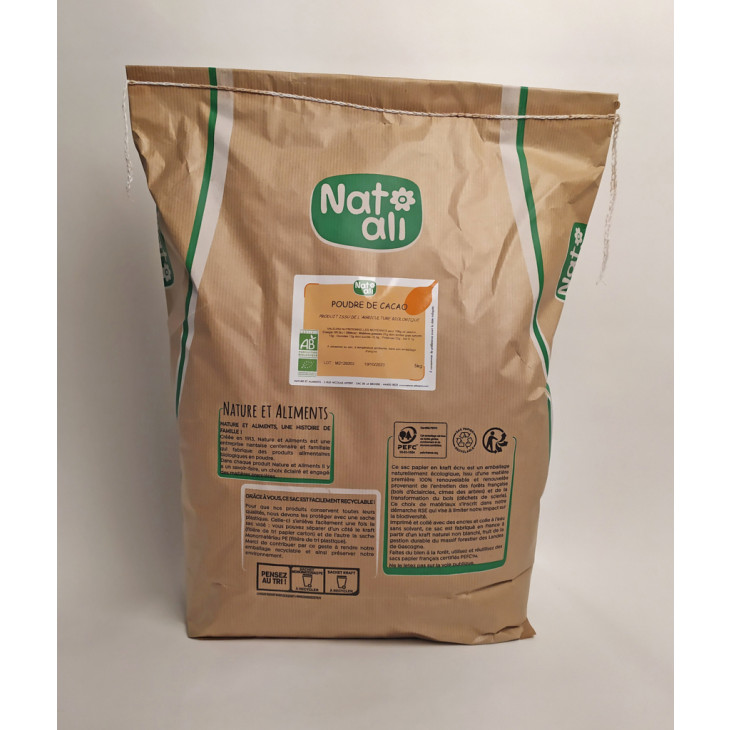 CACAO EN POUDRE BIO NAPMP03 - 5KG