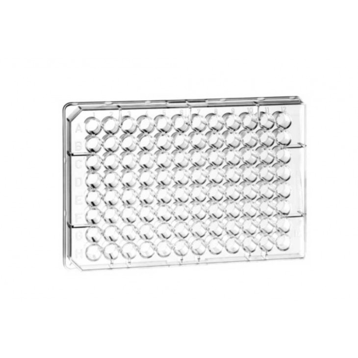 MICROPLAQUE 96 PUITS EN PS NON STERILE TRANSPARENT - PACK X100