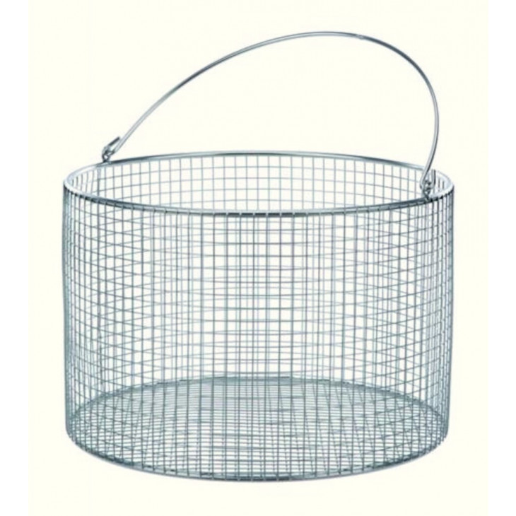 PANIER ROND FIL INOX 240X180MM