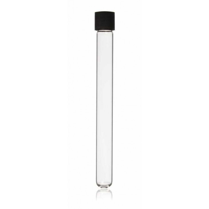 TUBE EN VERRE SODO 30ML AVEC CAPE A VIS D.28MM - PACK 375