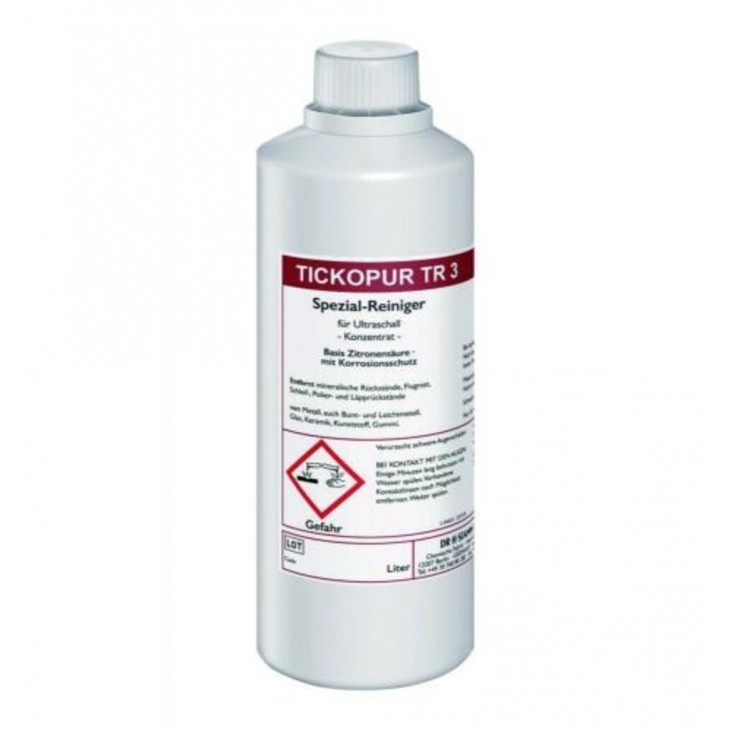 DETERGENT POUR BAIN A ULTRASONS TICKOPUR TR 3 - BIDON 5L