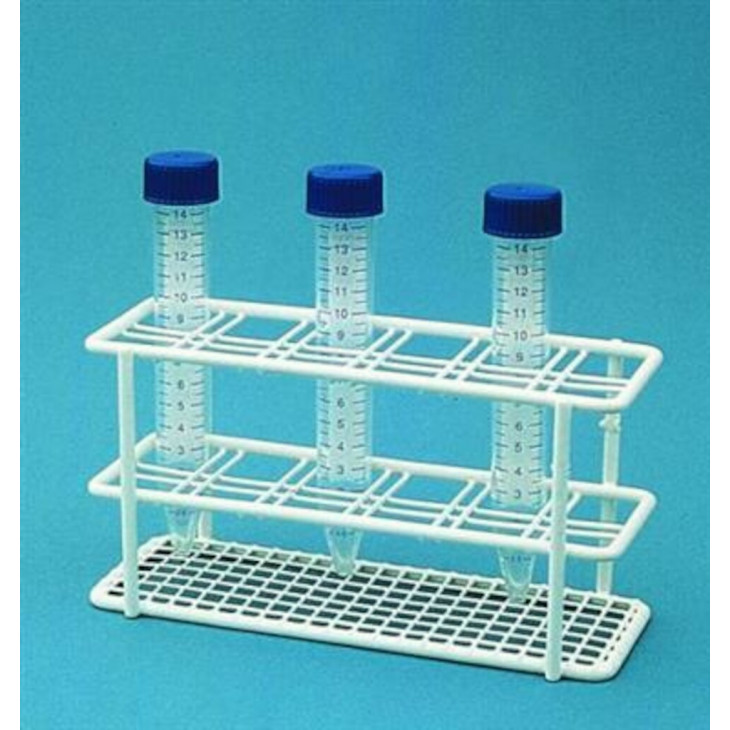 PORTOIR INOX REVETU NYLON D.230X80X80MM POUR 6X2 TUBES