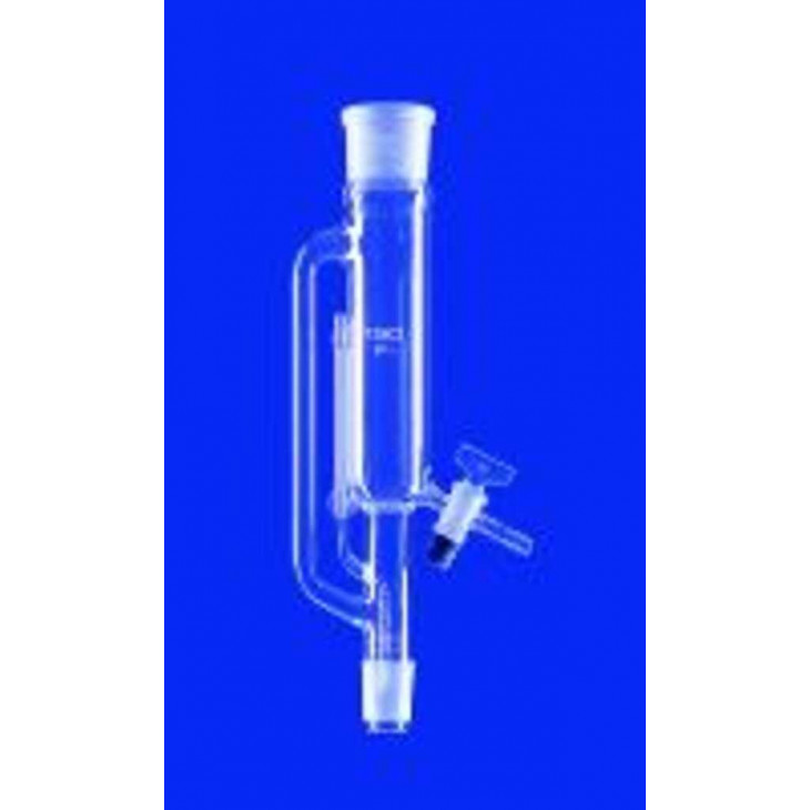 TETE D'EXTRACTEUR SOXHLET AVEC ROBINET - 100ML NS 40/45