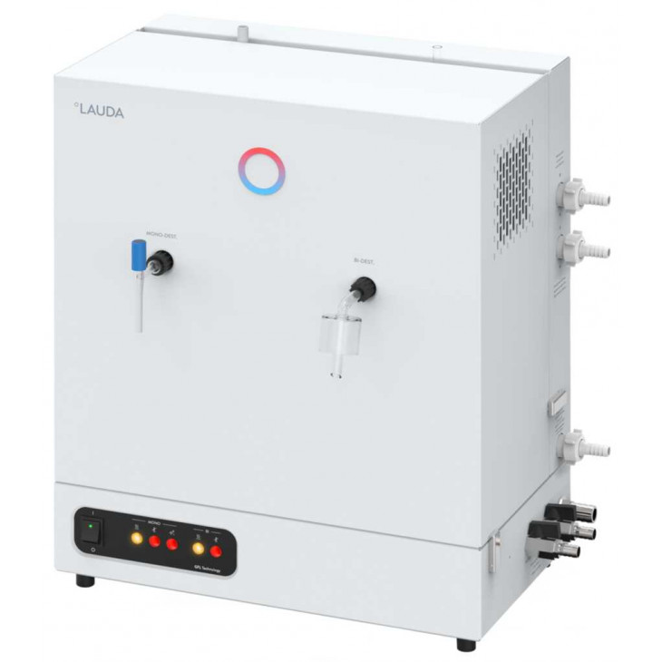 BI-DISTILLATEUR INOX/VERRE LAUDA PURIDEST PD4D 4 L/H