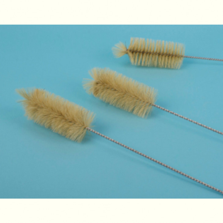 GOUPILLON EN SOIE NATURELLE POUR FLACONS D.85MM LONG.390MM