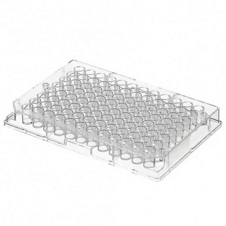 PLAQUE 96 PUITS FOND PLAT IMMUNO EN PS NON STERILE - 439454 - PACK X60