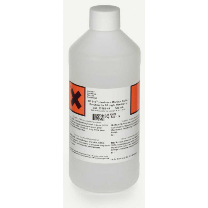 SOLUTION TAMPON DE DURETE 50MG/L HACH 2768849 - 500ML