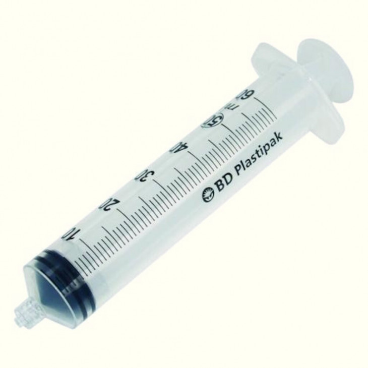 SERINGUE 3 PIECES LUER LOCK STERILE EMBOUT DE CATHETER  100ML -PACK X50