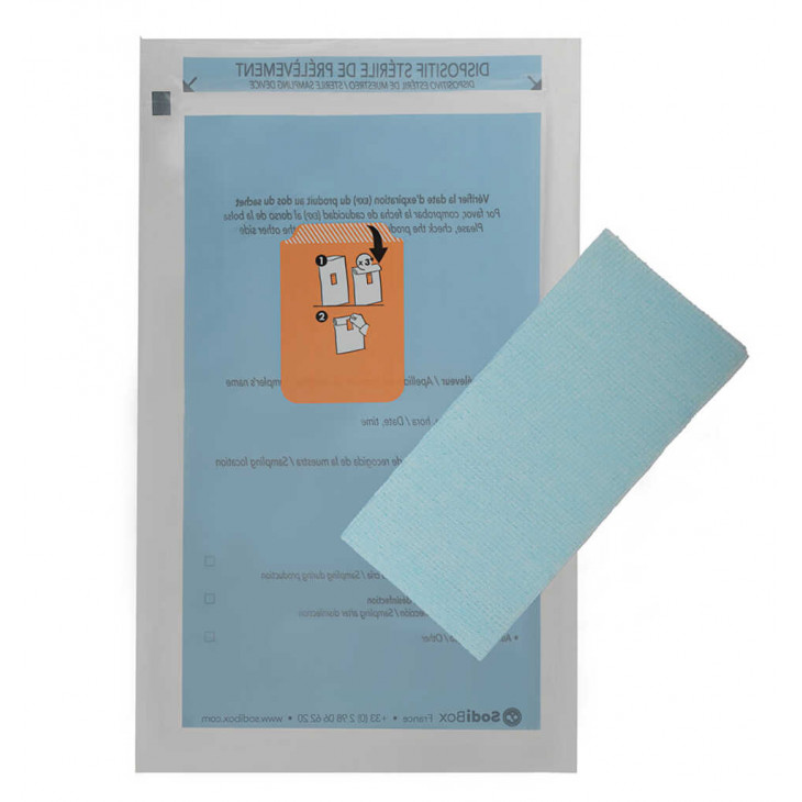CHIFFONNETTES NON TISSEES SAC PREDEC. EPT+NEUTR + ETIQUETTE -X140