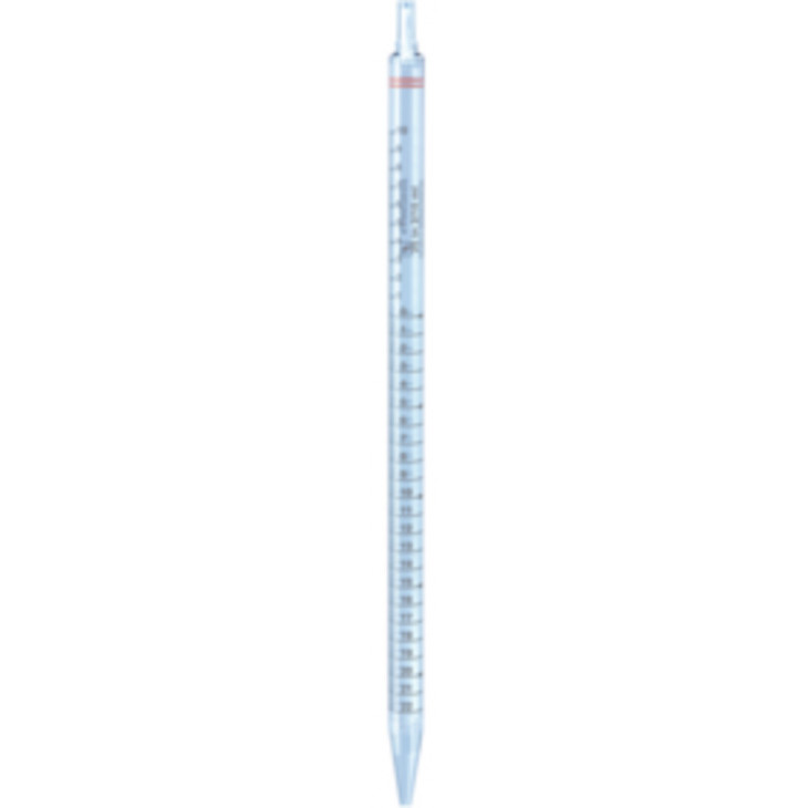 PIPETTE SEROLOGIQUE PS STERILE 25ML ROUGE (SACHET X20) - PACK X200