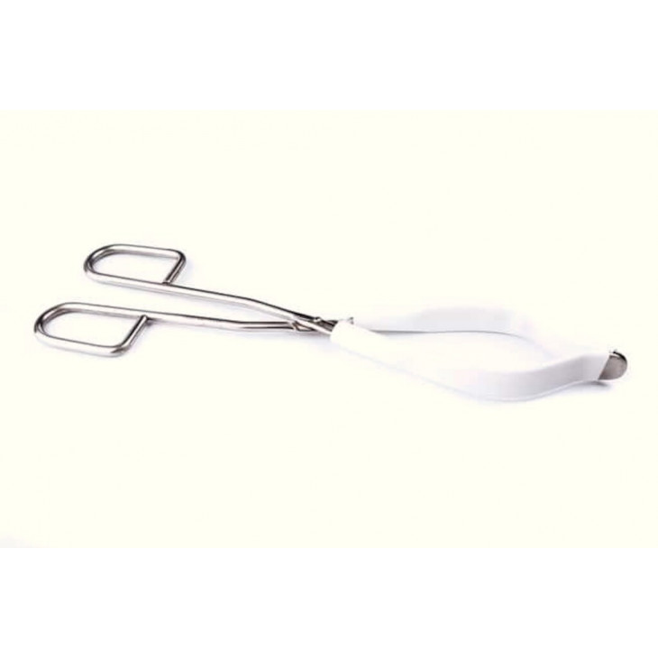 PINCE POUR BECHER A MACHOIRES EN INOX 55-120MM LONG.356MM