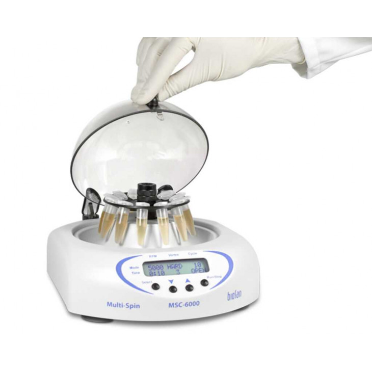 CENTRIFUGEUSE MULTISPIN MSC-6000 ET  ROTOR TUBE 1,5/0,5/0,2ML