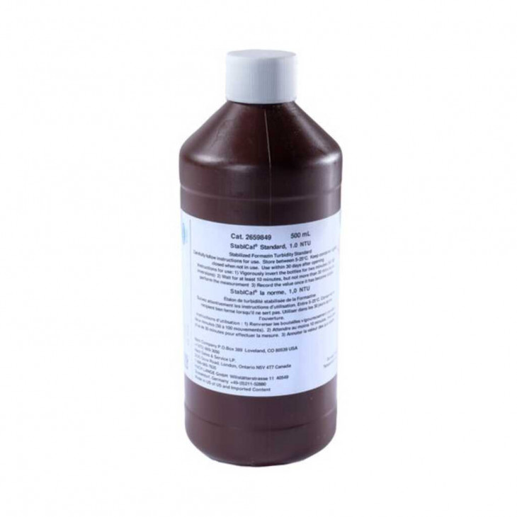 ETALON DE TURBIDITE STABCAL 0,5 NTU HACH 2698049 - 500 ML