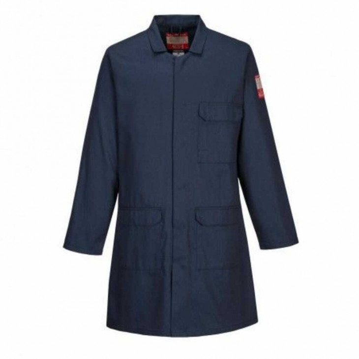 BLOUSE IGNIFUGEE BIZFLAMME STANDARD FR BLEU MARINE - TAILLE M