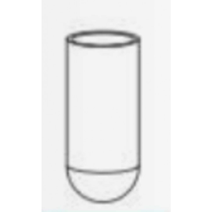 TUBES EN VERRE EP.3,2MM D.44X100MM CAP.100ML - PACK 10