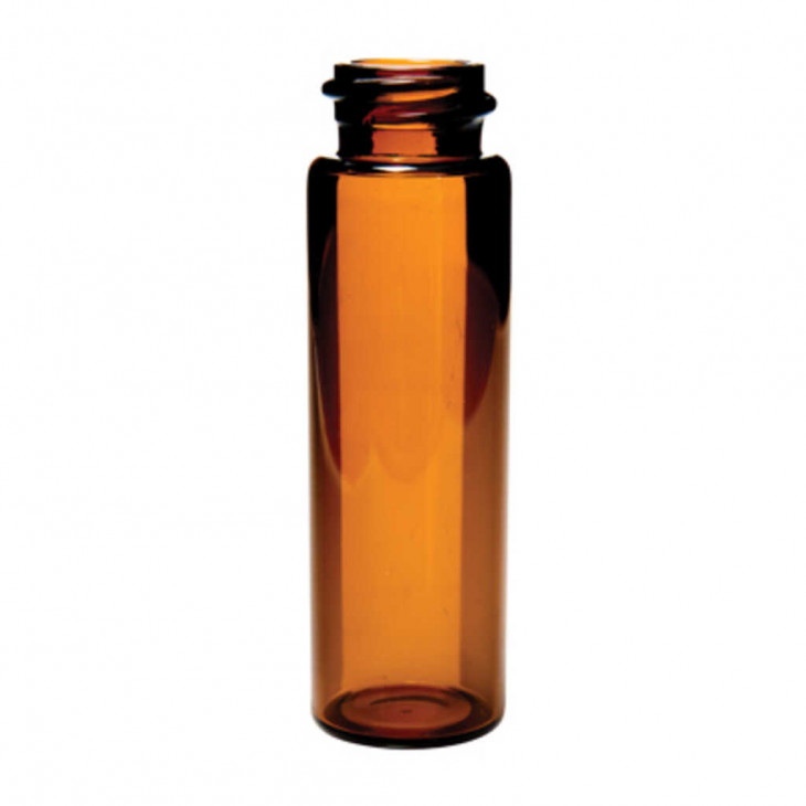 FLACONS AMBRES 16ML D.18MM 21X70MM - 10 PACKS DE 100
