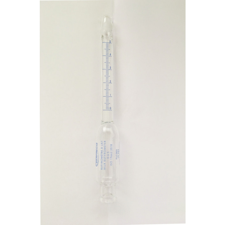 BUTY A LAIT 0 A 5% (50 DIV) CONTROLE ISO 19662 - PLC005