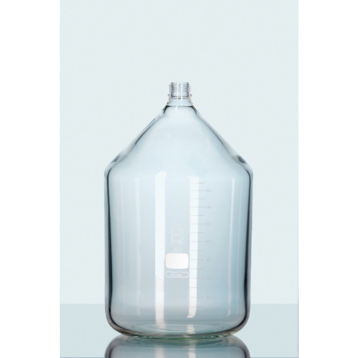 FLACON CLAIR 20L VERRE DURAN GL 45 SANS BOUCHON