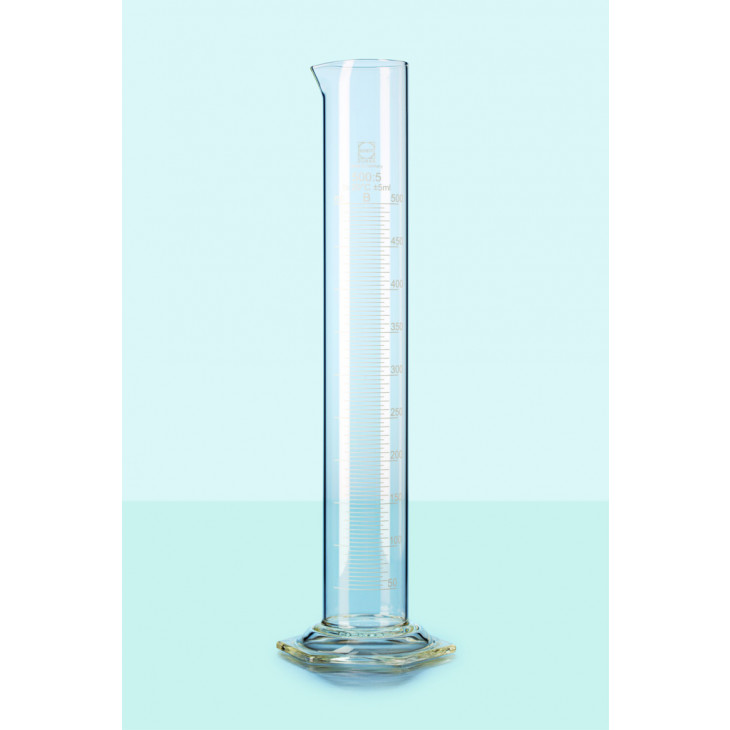 EPROUVETTE VERRE DURAN CL.B CAP.1L GRADUEE EN 0,01