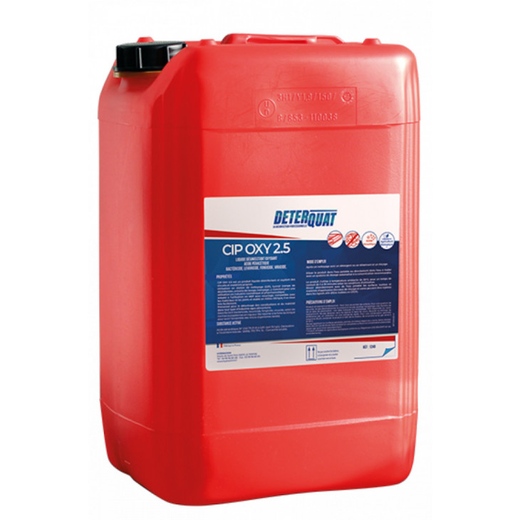 DETERQUAT CIP OXY 2.5 BIDON 20KG