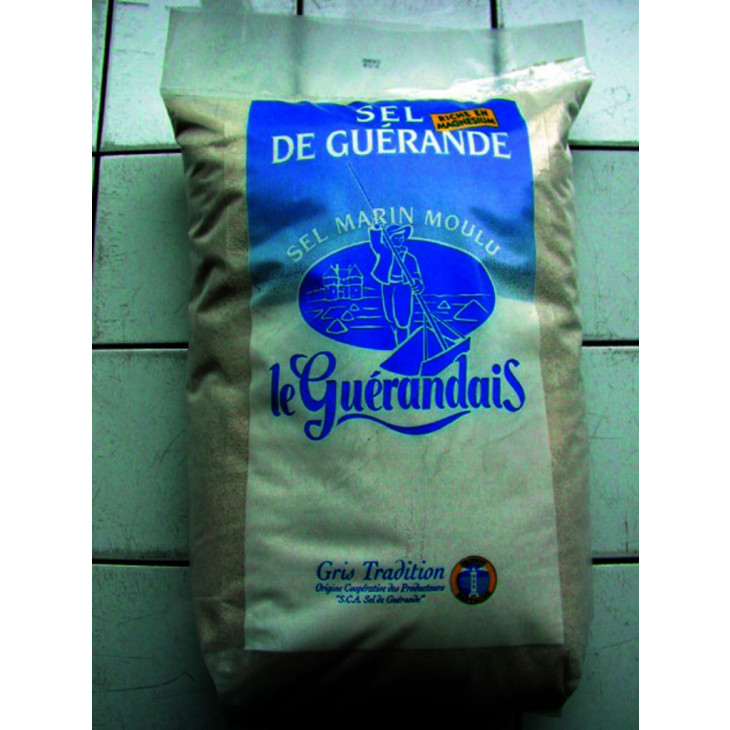 SEL MOULU GUERANDE TRADITION GARANTI SANS ADDITIF - 10 KG