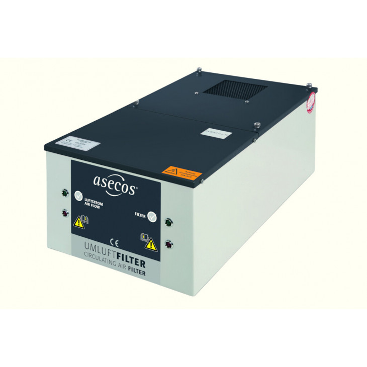 CAISSON DE FILTRATION ASECOS EN ACIER / EPOXY RAL 7035