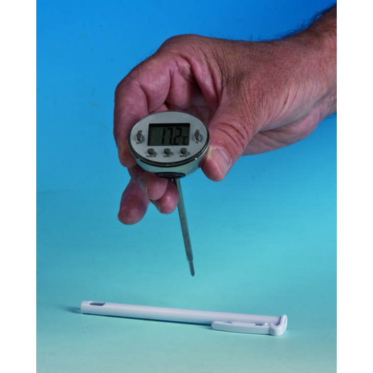 MINI-THERMOMETRE A CADRAN INOX -40/+232'C