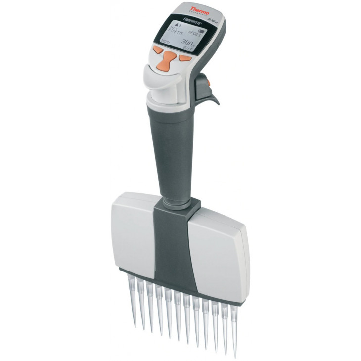 FINNPIPETTE NOVUS 12 CANAUX 5 - 50 UL