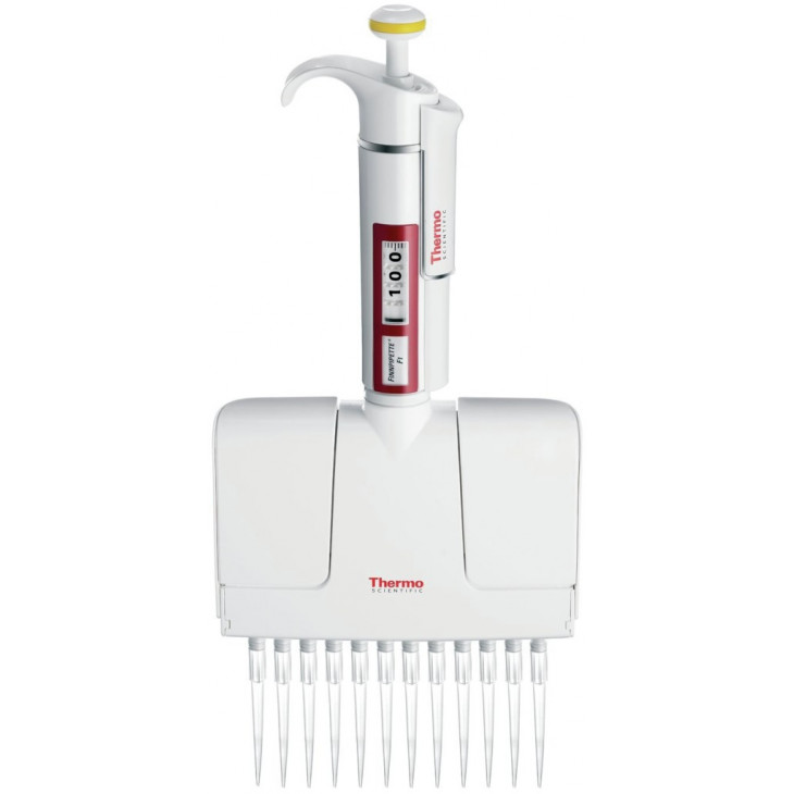 MICROPIPETTE FINNPIPETTE F1 12 CANAUX VOL.VARIABLE 5-50UL