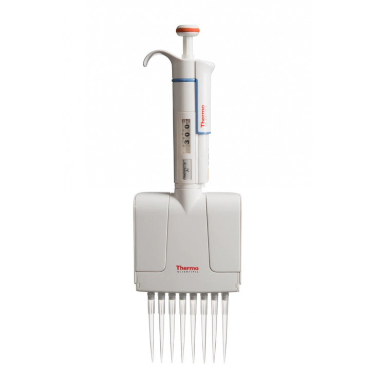 MICROPIPETTE FINNPIPETTE F1 8 CANAUX VOL.VARIABLE 5-50UL