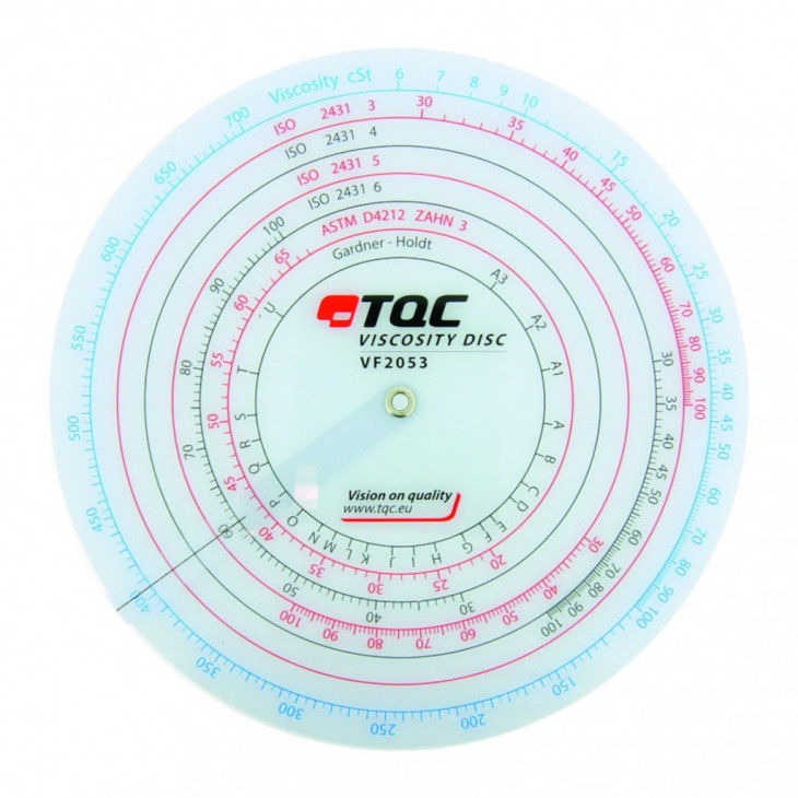 DISQUE DE VISCOSITE TEMPS / VISCOSITE