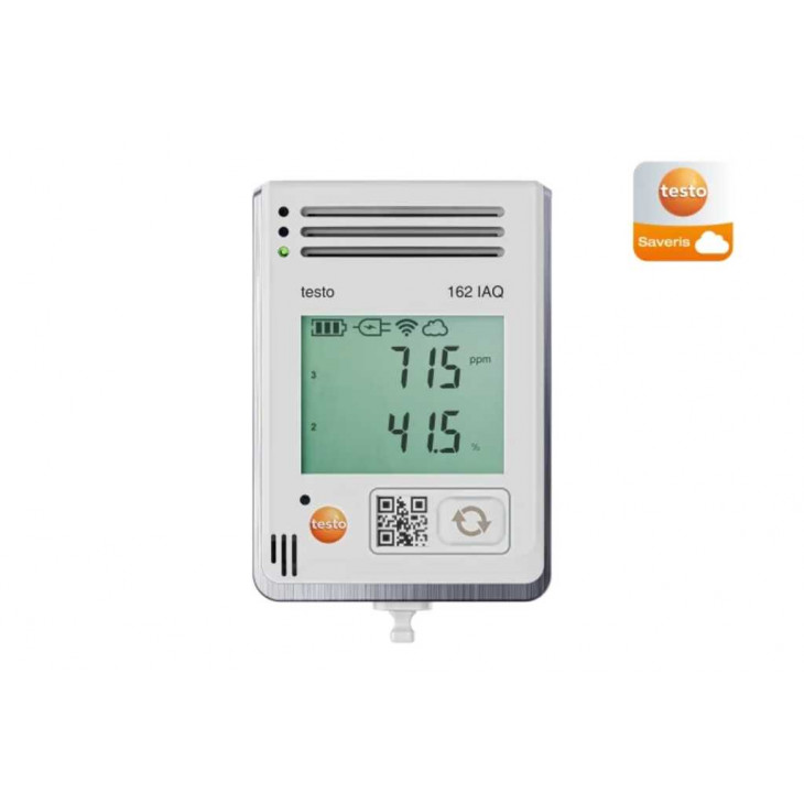 TESTO 162IAQ AFFICHEUR C02/%HR/°C ET HPA AVEC ALARMES
