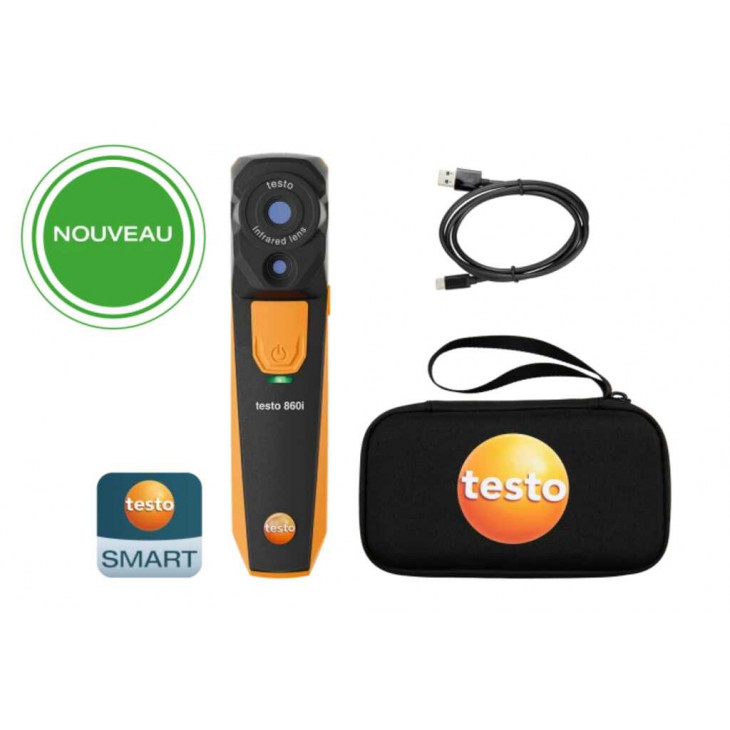 CAMERA THERMIQUE TESTO 860I EN KIT