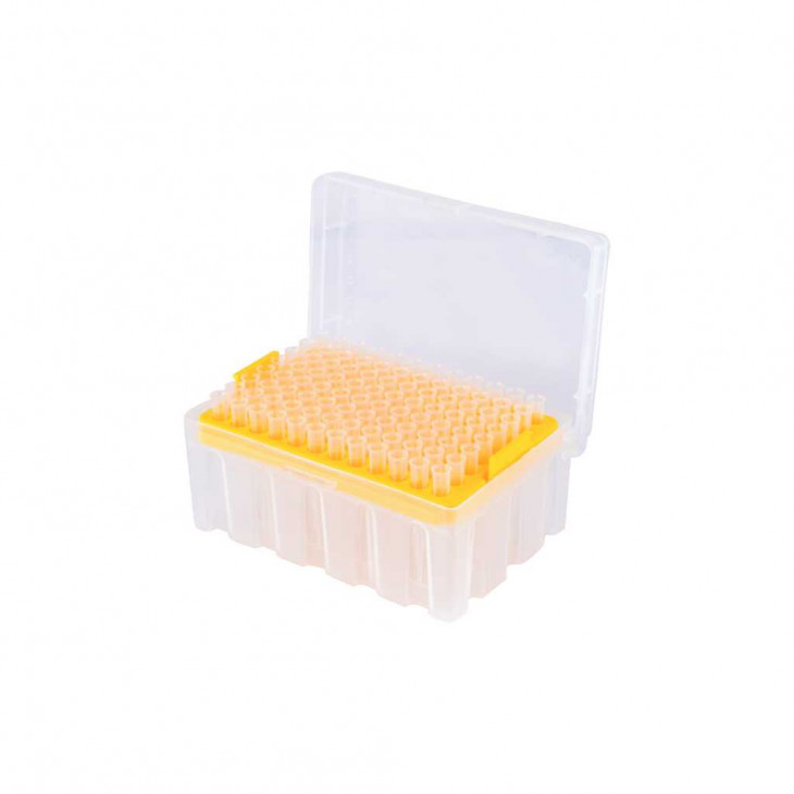 CONES EN PP NATUREL 1-200µL - PACK 10X96
